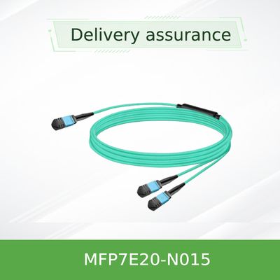 Nvidia Mellanox 100% Оригинальные продукты Mfp7e20-N015 Пассивный оптоволоконный кабель, Mmf, MPO12 APC to 2xmpo12 APC, 15 м