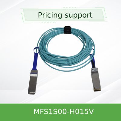 Кабель Mellanox AOC DAC 200G 15m QSFP56 Волоконный кабель Aoc MFS1S00-H015V Активный оптический кабель
