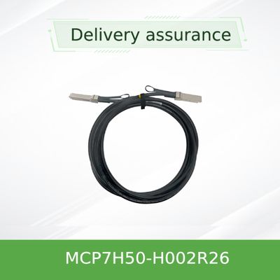 кабель MCP7H50-H002R26 MCP7H50-V0xxR QSFP56 волокна присоединения кабеля 2m HDR100 Mellanox DAC сразу