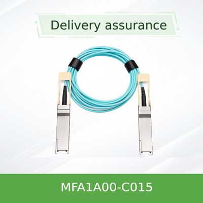 кабель ethernet MFA1A00-C015 15m 100GbE QSFP LSZH Mellanox AOC