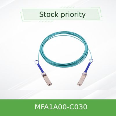 Активное оптически AOC Mellanox 100GbE привязывает MFA1A00-C030 QSFP LSZH 30m