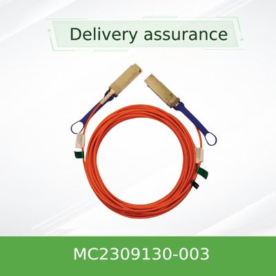Кабель MC2309130-003 10GBase-CU QSFP+ Mellanox DAC проламывания TAA к SFP+ 3M