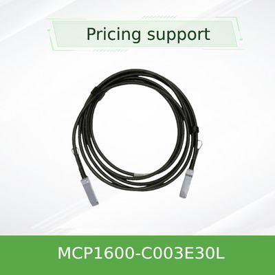 Кабель MCP1600-C003E30L 100GbE 3m Mellanox Qsfp DAC локальных сетей