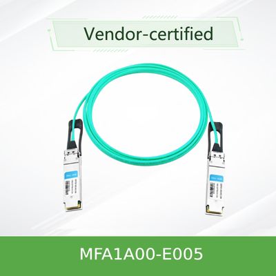 MFA1A00-E005 активный оптический кабель InfiniBand EDR до кабеля 100Gb/S QSFP LSZH 5m Mellanox AOC