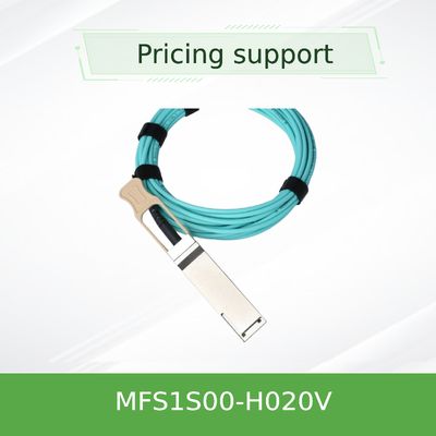 Кабель MFS1S00-H020V IB 200G 20M QSFP56 Mellanox AOC соединяет серверы