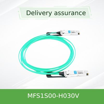 Кабельная сеть Aoc mellanox MFS1S00-H030V IB 200G привязывает латентность QSFP56 30M высокоскоростную низкую