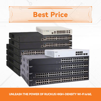 Развитый коммутатор Ruckus Icx7550-24-E2 с 24 портами для бесшовной связи