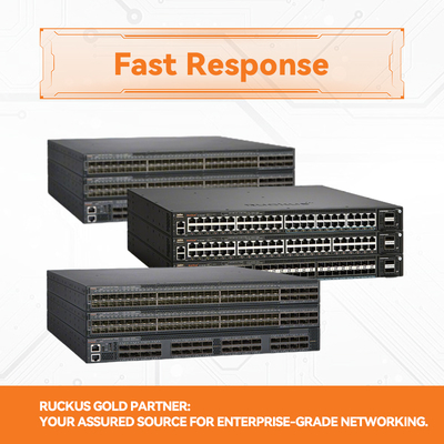Коммутатор RUCKUS ICX 7550-24ZP с высокой плотностью портов Multigigabit PoE++ и восходящими каналами 100G