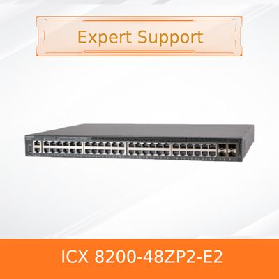 Коммутатор Advanced Ruckus ICX 8200-48ZP2-E2 с блоком питания 150 Вт