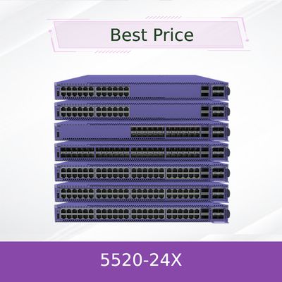 Коммутатор Extreme Network на 24 порта, монтируемый в стойку, модель 5520-24X