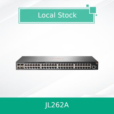 Коммутатор Hpe Aruba Networking 2930f 48g Poe+ 4SFP 370W (JL262A) Новый и Оригинальный