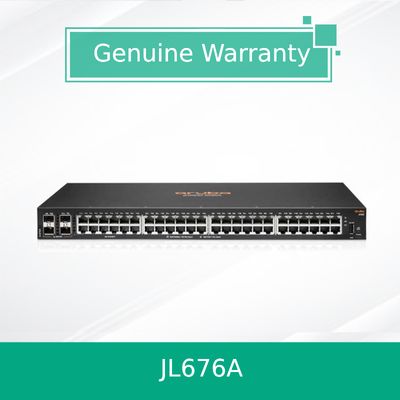 Hpe Aruba Cx 6100 48g Управляемый коммутатор с портами SFP+ (JL676A) Новый и оригинальный