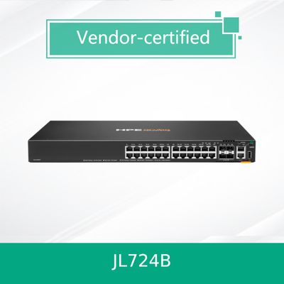 Высокопроизводительные коммутаторы уровня доступа Cx 6200f 24G 4SFP+ (JL724B) Удобный в использовании сетевой коммутатор Aruba