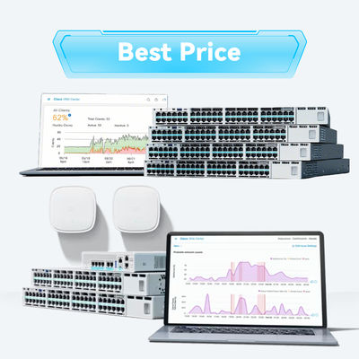Оригинальный новый Cisco C9200L-24t-4G-E серии 9200 24-порт 10/100/1000 + 4X1g SFP сетевой коммутатор