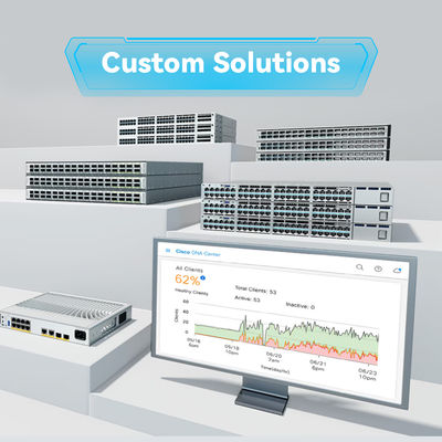 Новый оригинальный завод запечатанный C9200L-24p-4X-a 9200L 24-порт Poe+ 4 X 1g Network Advantage Ciscos Switch C9200L-24p-4X-a