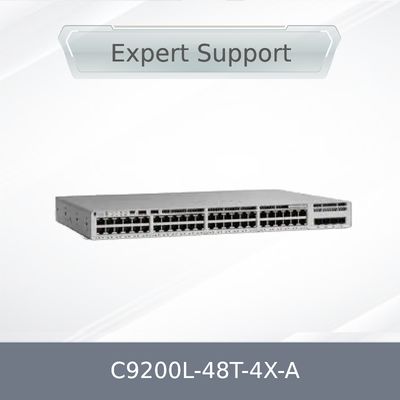 Совершенно новый оригинальный сетевой коммутатор Cisco серии C9200, 48-портовый C9200L-48t-4X-a, коммутатор данных SFP с восходящей линией связи в наличии
