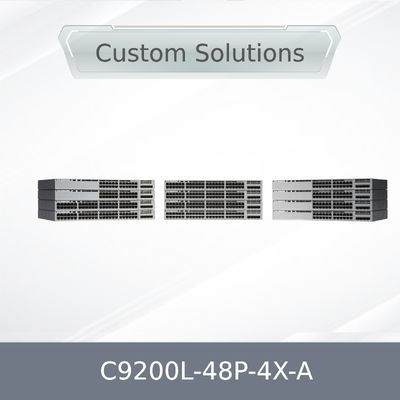 Промышленные сетевые коммутаторы C9200L-48p-4X-a Новый сетевой коммутатор Cisco на складе C9200L-48p-4X-a