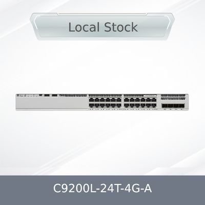 Новый оригинальный завод запечатанный C9200L-24t-4G-a 9200L 24-портный Poe+ 4G сетевой преимущество Cisco Switch C9200L-24t-4G-a