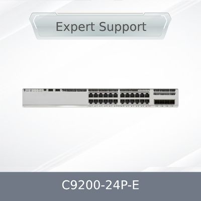 Оригинальный C9200-24p-E 9200 Layer 2 Ethernet 24 Port Poe Network Switch с функцией Qos