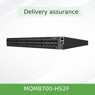 Коммутатор NVIDIA Quantum MQM8700-HS2F 200G InfiniBand, 40 портов, с воздушным потоком P2C