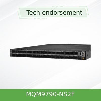 NVIDIA Quantum MQM9790-NS2F 400G InfiniBand Switch 64-портовый внешний управляемый