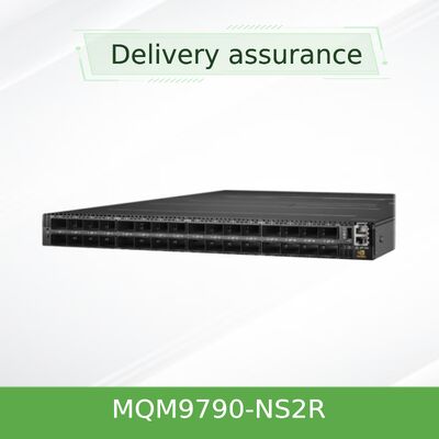 NVIDIA MQM9700-NS2R Quantum-2 Series 400 Гбит/с коммутатор InfiniBand Smart Switch | 64 порта | Обратный воздушный поток (C2P)