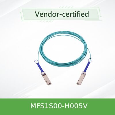 Mellanox MFS1S00-H005V 5m 200Gb/s QSFP56 Active Optical Cable for High-Performance Data Center Networks