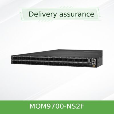 NVIDIA MQM9700-NS2F 64-портный 400Gb/s InfiniBand Switch с технологией SHARPv3 в формате 1U