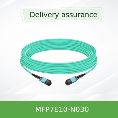 NVIDIA mellanox MFP7E10-N030 30m MPO-12/APC Multimode Fiber Cable OM4 Type-B для 800G/400G