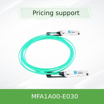 Mellanox MFA1A00-E030 100Gb/s QSFP28 EDR Активный оптический кабель 30m InfiniBand LSZH VCSEL