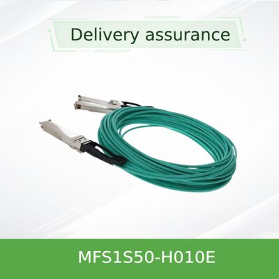 Кабель-разветвитель NVIDIA MFS1S50-H010E 200G на 2x100G QSFP56 AOC с низкой задержкой