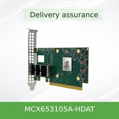 NVIDIA ConnectX-6 InfiniBand Adapter MCX653105A-HDAT ?? 200 Гбит/с RDMA аппаратное шифрование