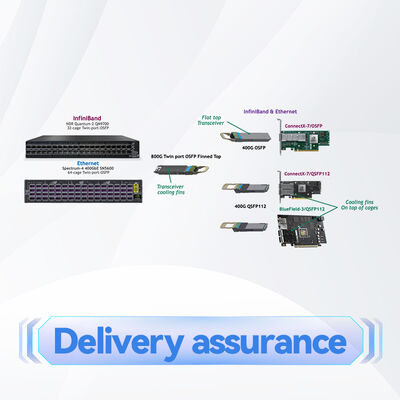 Кабель оптоволоконный многомодовый NVIDIA MFP7E10-N005 5м MPO12/APC 800G InfiniBand