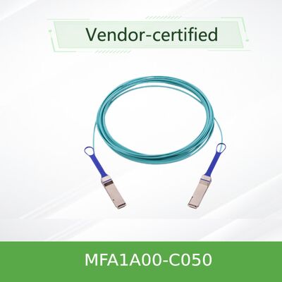 NVIDIA MFA1A00-C050 – 100G AOC для центров обработки данных и сетей Ethernet