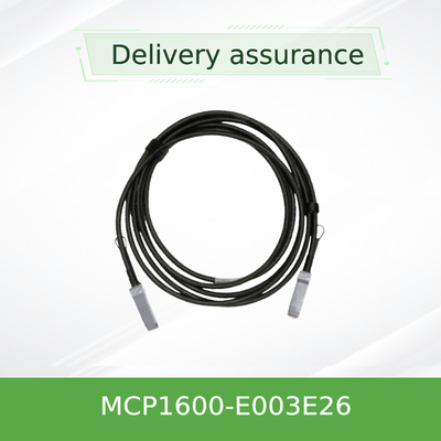 Mellanox MCP1600-E003E26 100Gb/s QSFP28 пассивный DAC кабель   3m, 26 AWG, InfiniBand EDR & 100GbE совместимый