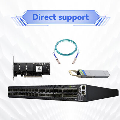 InfiniBand-коммутатор NVIDIA Q3200-RA 800 Гбит/с | 72 порта, 57,6 Тбит/с, шасси с двумя коммутаторами