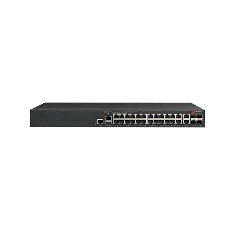 переключатель сети ICX7150 драки 24P 4X1G 10/100/1000Mbps RJ-45 PoE 370W