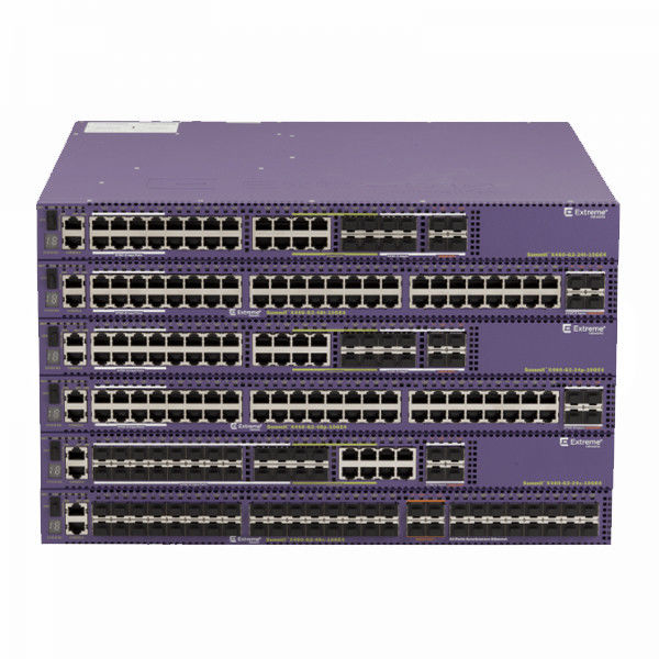 Порты основания 48 консольного порта 10GE4 переключателя X460 PoE+ RJ45 48x весьма