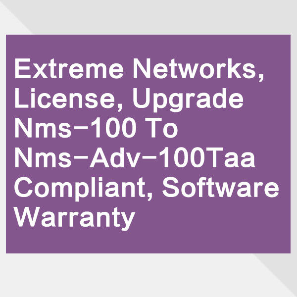 лицензия коммутатора X690 Avb Extreme Networks 10gb Switch NMS 100 Controller Upgrade Nms ADV