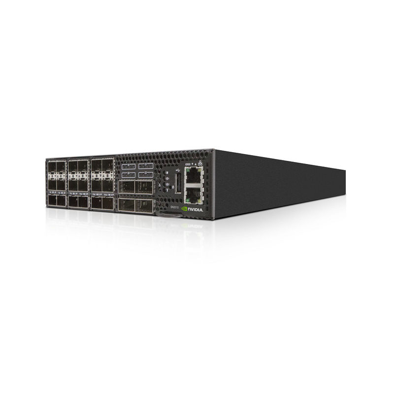 Линукс 18 портов SFP28 основал переключатель сети MSN2010-CB2F открытого источника Mellanox 25GbE/100GbE
