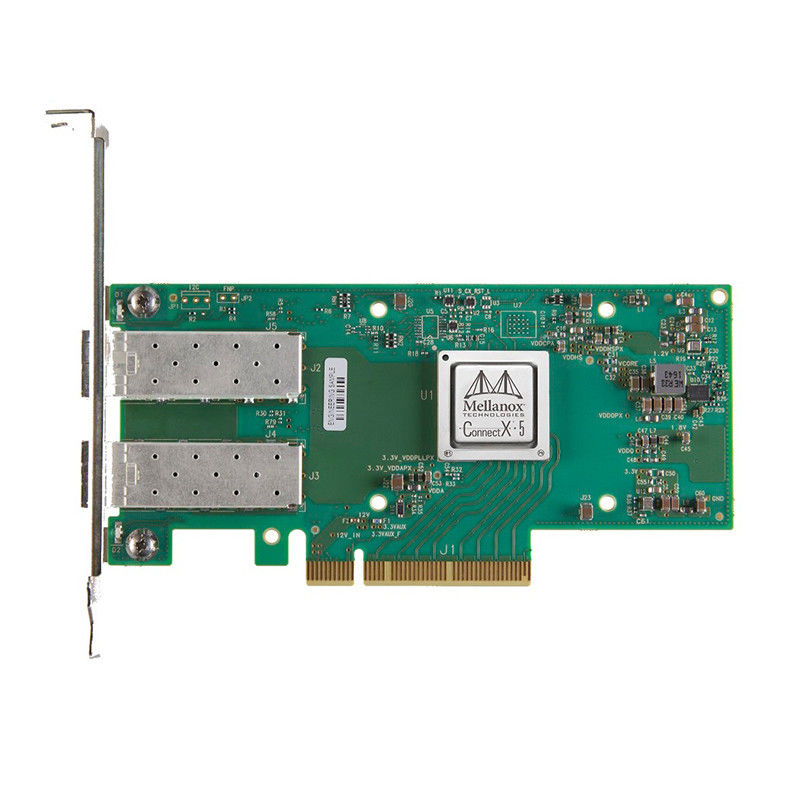 Изготовленный на заказ связанный проволокой EN карты MCX512A-ACAT ConnectX-5 SFP Pcie карты локальных сетей Mellanox 10gb