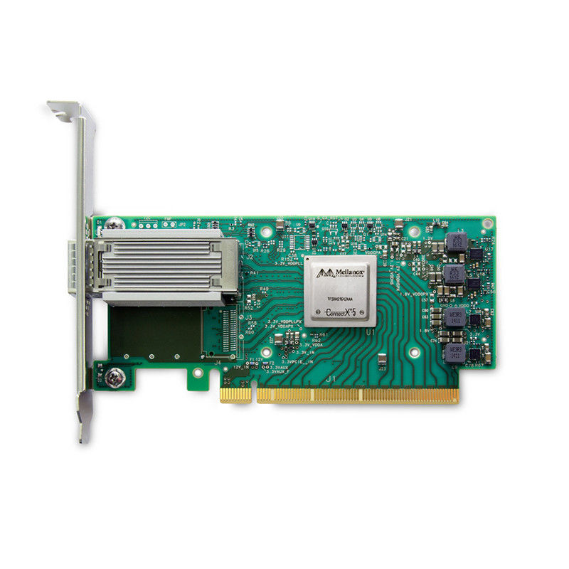 EN 10 переходника MCX515A-CCAT карты сети 100GbE InfiniBand Mellanox 25 40 50 скоростей Oe