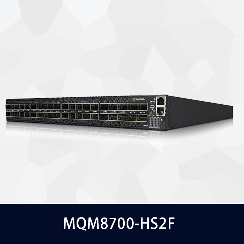 Управляемый коммутатор Infiniband HDR Mellanox 200 Гбит/с, 40 портов MQM8700 MQM8700-HS2F (920-9B110-00FH-0MD)