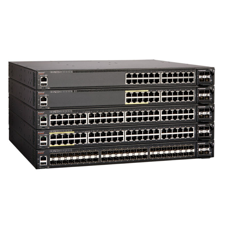 Переключатель 1500W 336 Gb/S 960 Gb/S драки Icx7450 24 гаван POE сети