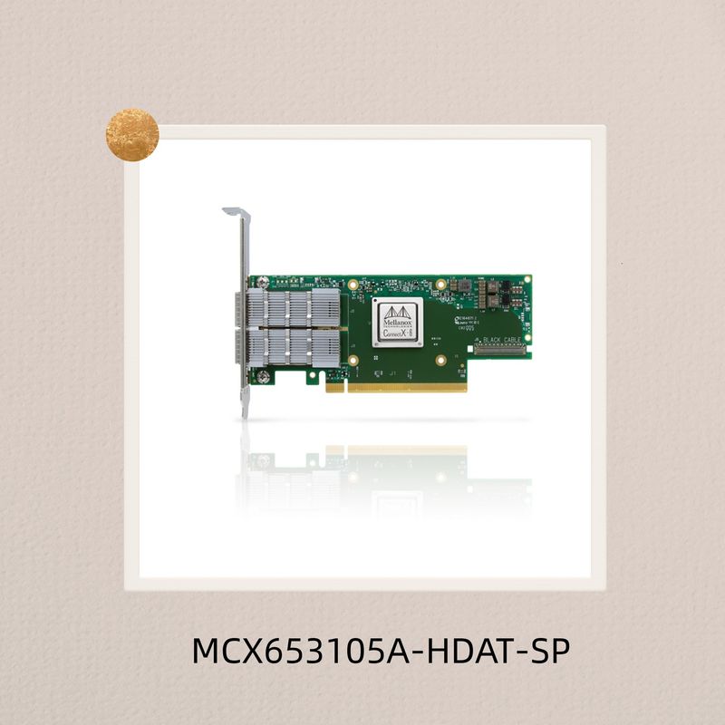 Корень ботинка Mellanox MCX653105A-HDAT-SP безопасный ускорения доверия секретного для сервера