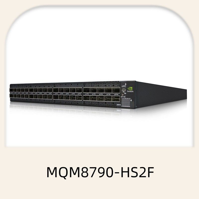 Порт переключателя сети 40 MQM8790-HS2F Mellanox не преграждая управляемое HDR 200Gb/S