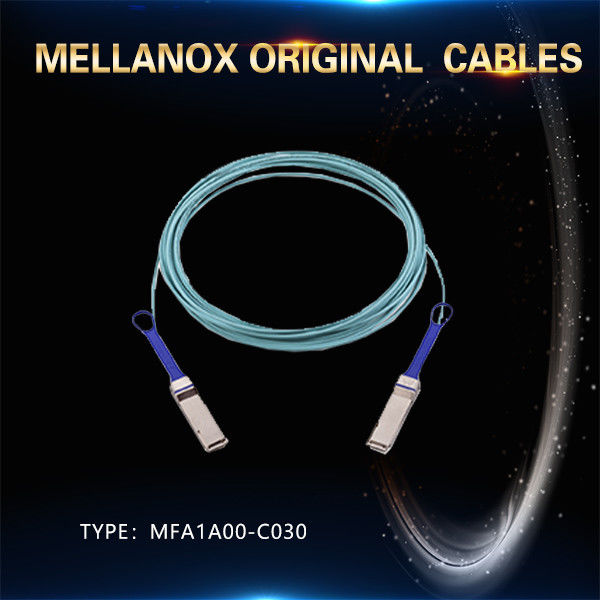 MFS1S00-H030V(980-9I440-00H030)  Сетевой кабель AOC IB HDR до 200 Гбит/с QSFP56 30 м 200GBase-AOC QSFP56 - QSFP56