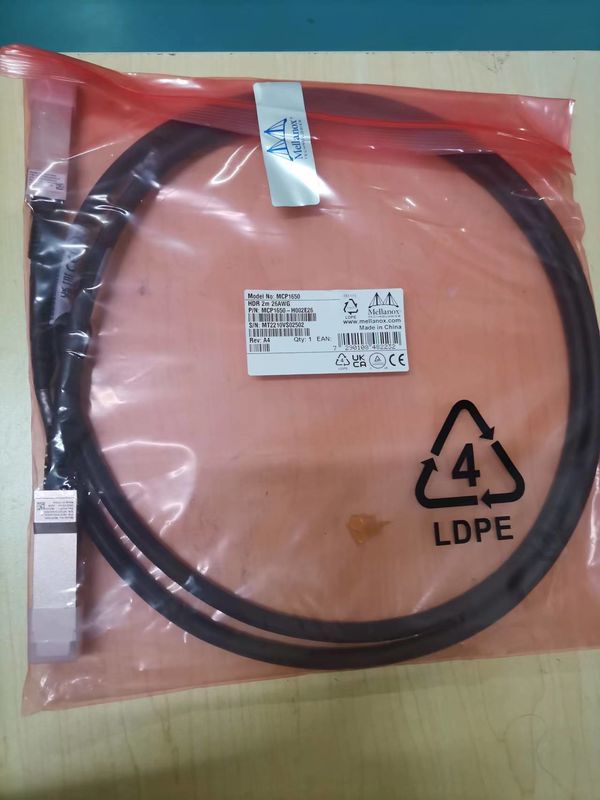 Кабель пассивное медное Ib HDR MCP1650-H002E26 Mellanox Dac до 200GB/S Qsfp56 2M