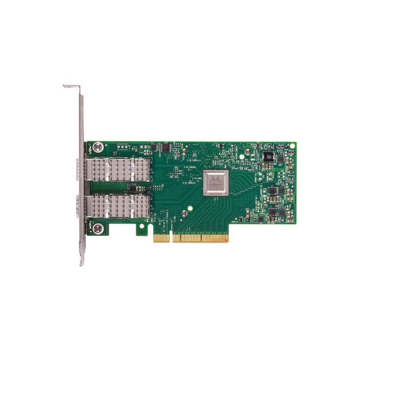Карта MCX4121A-ACAT сетевого интерфейса двойного порта SFP28 PCIe3.0 X8 EN 25GbE Mellanox ConnectX-4 Lx