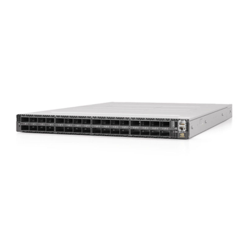 Переключатель сети 400G Infiniband MQM9700-NS2F Mellanox Tbps 16,8 для сервера